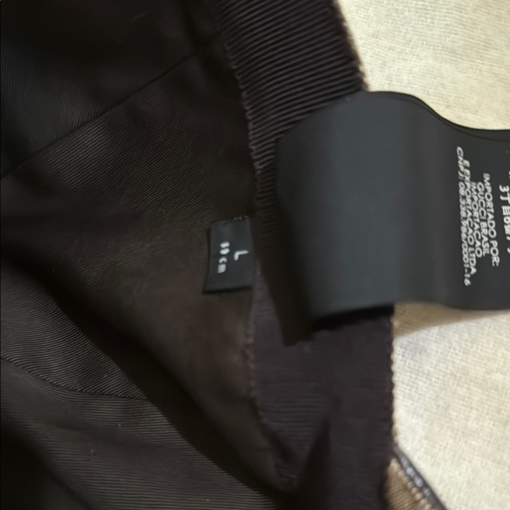 Gucci Tan Monogram hat - Picture 6 of 8